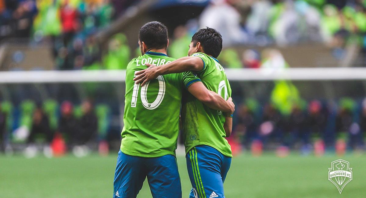 Ruidíaz volvió a gritar gol en la MLS. Foto: Twitter Seattle Sounders