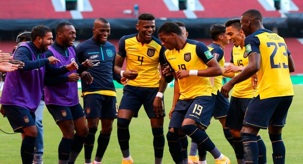 Ecuador busca su segundo triunfo en las Eliminatorias Qatar 2022. Foto: EFE