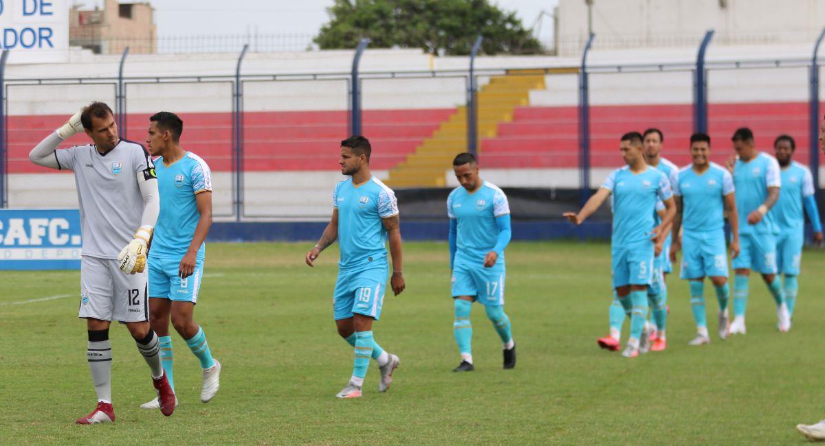 Deportivo Llacuabamba es el equipo más comprometido con la baja. Foto: Prensa de la FPF