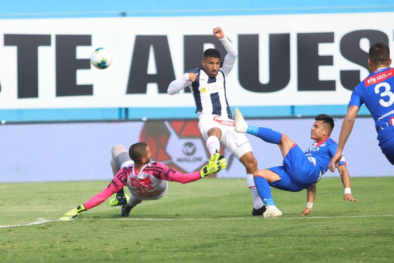 Alianza Lima cayó 1-0 ante Carlos Mannucci en el Estadio Alberto Gallardo. Foto: Prensa FPF
