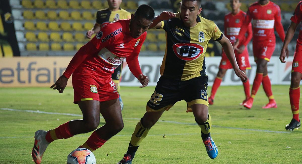 Sport Huancayo sacó un gran empate de visita ante Coquimbo Unido. Foto: Twitter @coquimbounido