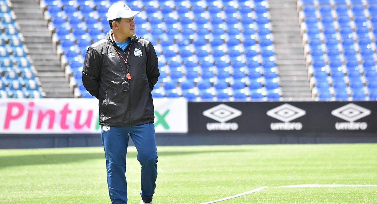 Juan Reynoso llegó al Puebla en el 2019. Foto: Twitter Difusión