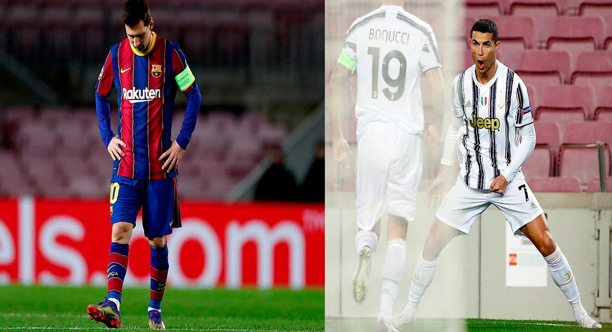 Ronaldo le ganó el duelo a Messi. Foto: EFE