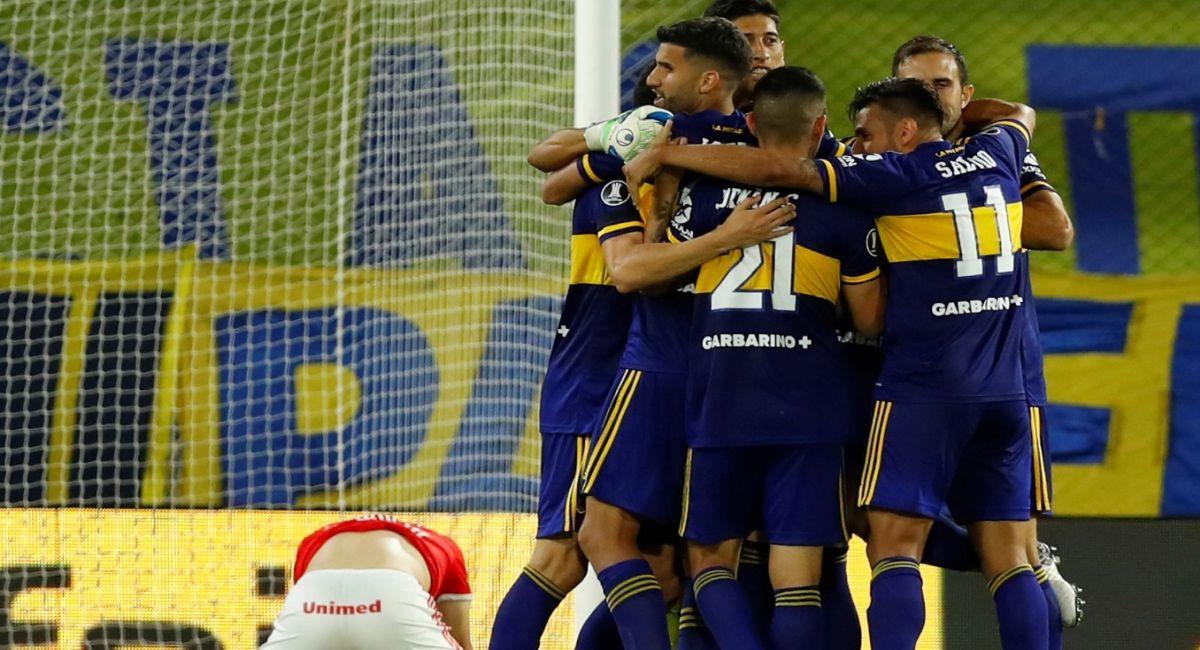 Boca Juniors ya está en los cuartos de final de la Copa Libertadores. Foto: EFE