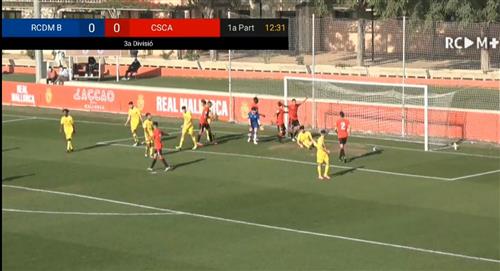 Peruano Reyna marcó gol en España