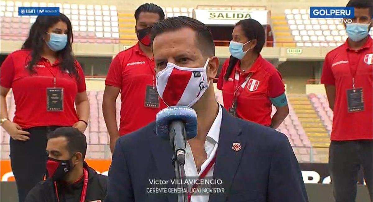 Víctor Villavicencio dio fechas tentativas para el 2021. Foto: Twitter GolPeru- Captura