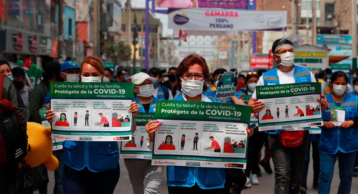 COVID-19: 3974 nuevos casos se registraron en Perú. Foto: Andina