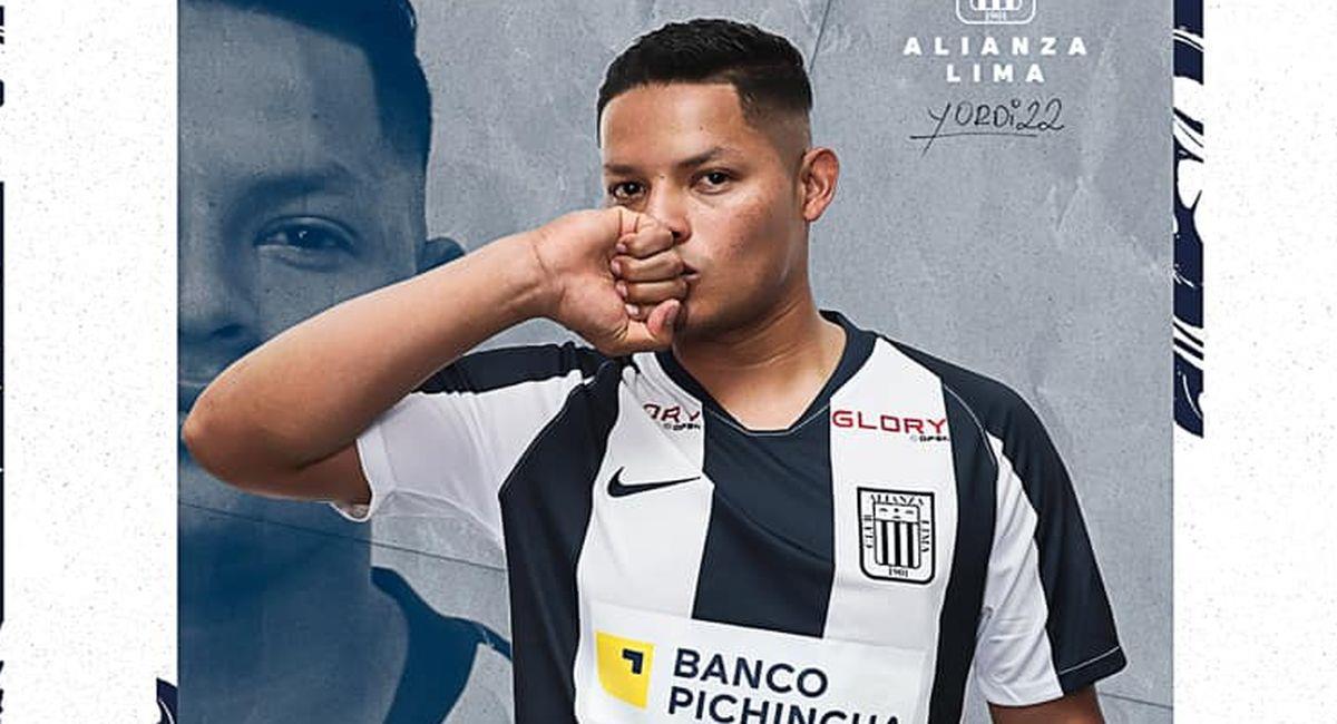 Yordi Vílchez ya es jugador de Alianza Lima. Foto: Facebook Club Alianza Lima