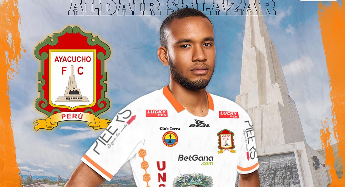 Salazar jugará en Ayacucho FC. Foto: Facebook Ayacucho Fútbol Club