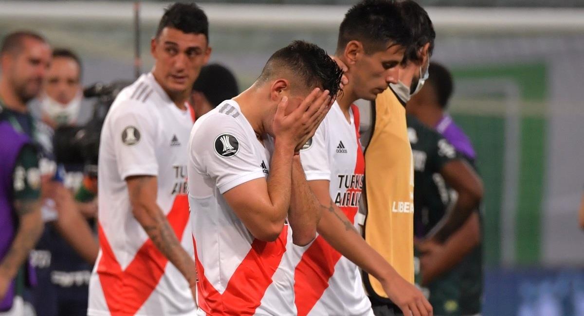 River Plate se despide de la Copa Libertadores. Foto: EFE