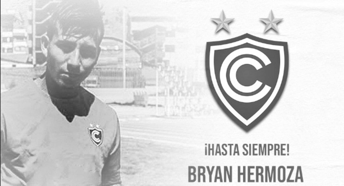Bryan Hermoza jugó por Santa Rosa el 2020. Foto: Twitter Cienciano