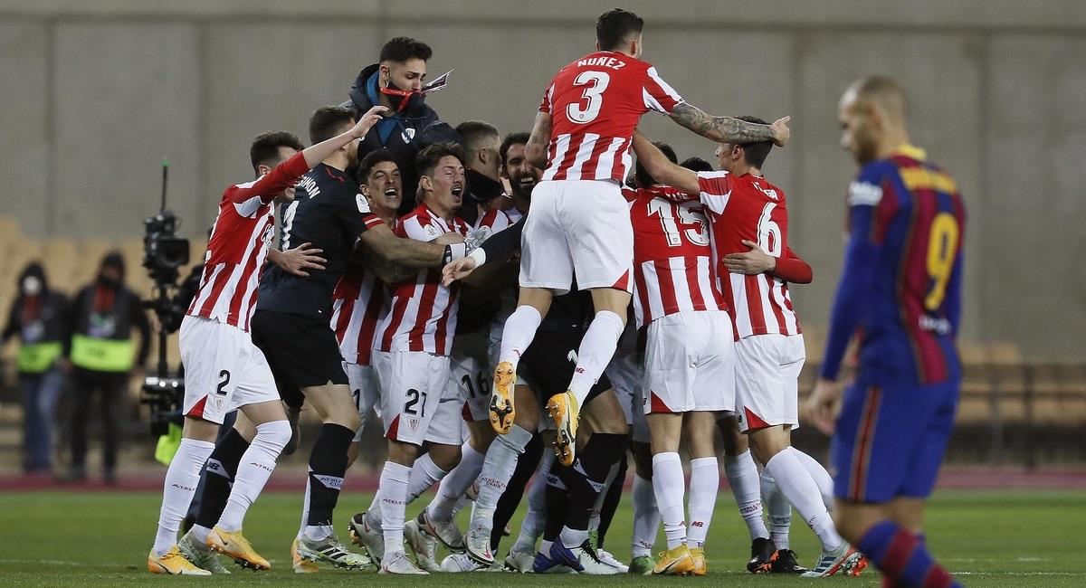 Athletic Club se consagra supercampeón de España. Foto: EFE