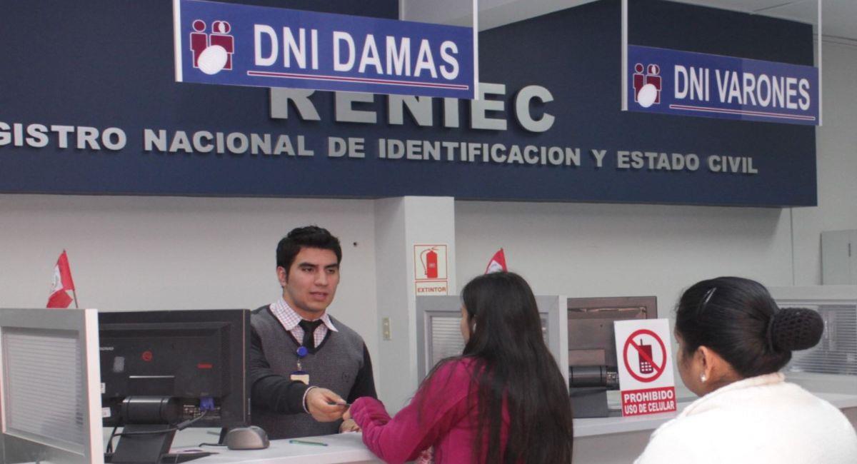 La Reniec adapatará su horario a las restricciones impuestas por el gobierno. Foto: Andina