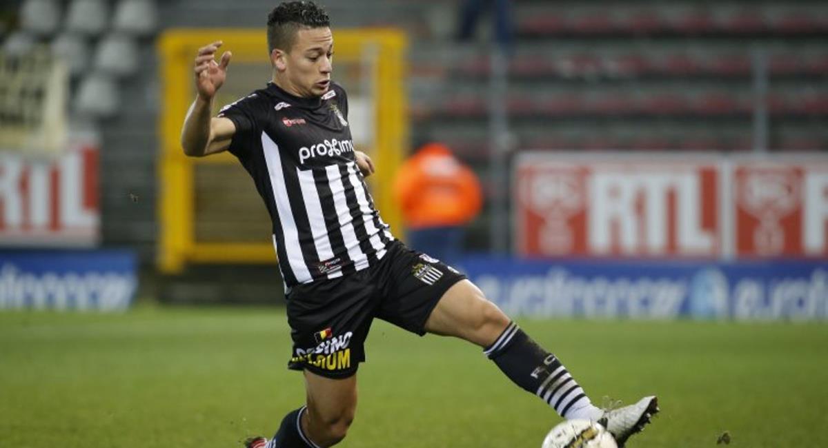 Cristian Benavente militó en Sporting Charleroi desde el 2015 al 2019. Foto: Andina