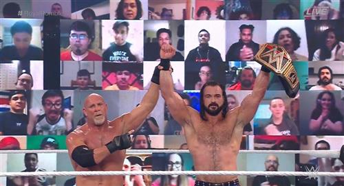 ¡McIntyre retuvo el título de la WWE!