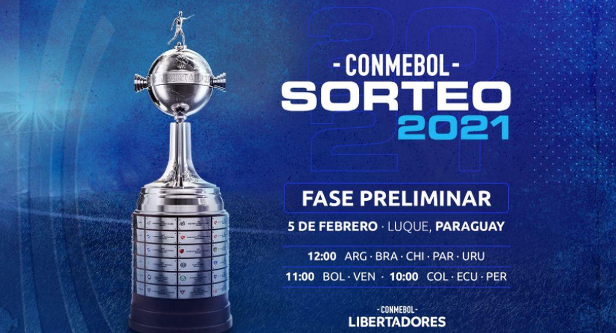 Cada vez falta menos para que inicie la Copa Libertadores. Foto: Twitter Conmebol Libertadores