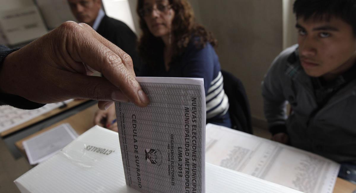 Elecciones 2021 se ejecutarán el próximo 11 de abril. Foto: Andina