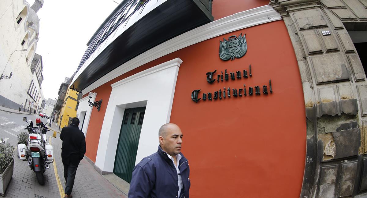 Tribunal constitucional respondió a demanda del Poder Ejecutivo. Foto: Andina
