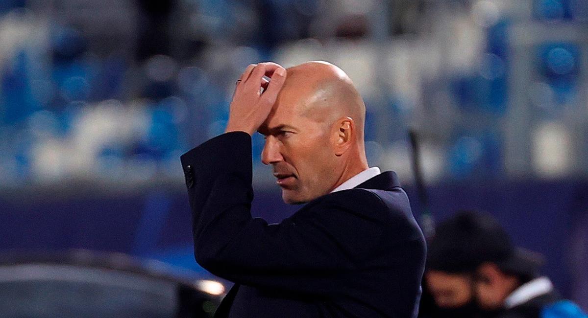 Zinedine Zidane fue claro con su continuidad en Real Madrid. Foto: EFE