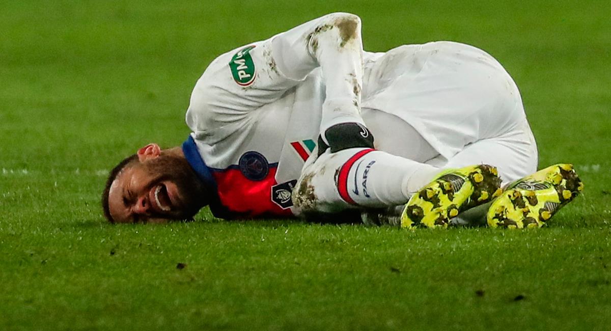 PSG confirmó este jueves la lesión de Neymar. Foto: EFE