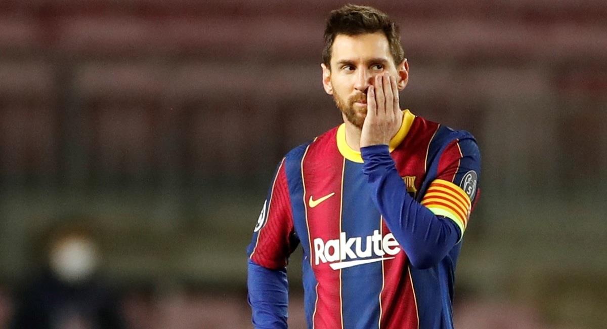 Messi no fue protagonista con Barcelona. Foto: EFE