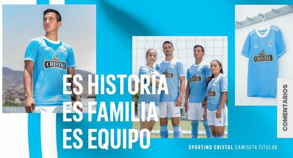 Sporting Cristal tiene nueva camiseta para el 2021. Foto: Twitter Portal Celeste