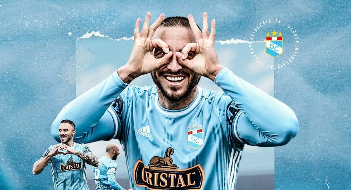 Emanuel Herrera fue elegido el mejor jugador del 2020. Foto: Twitter Club Sporting Cristal