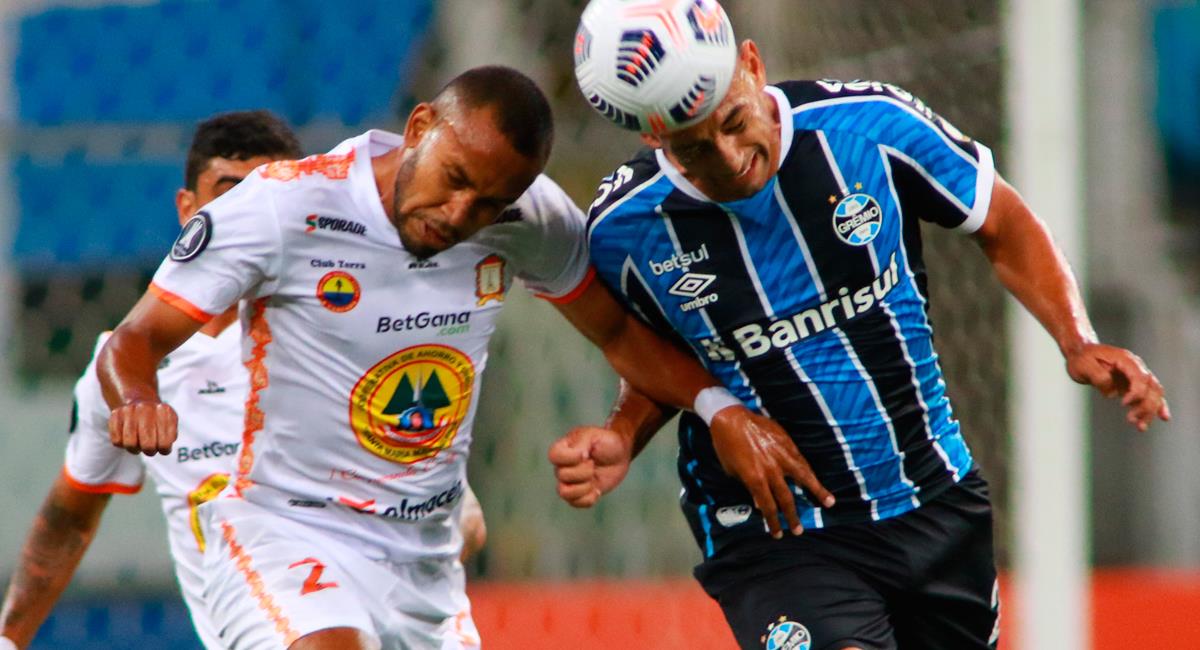 Ayacucho FC cayó goleado por 6-1 ante Gremio. Foto: EFE