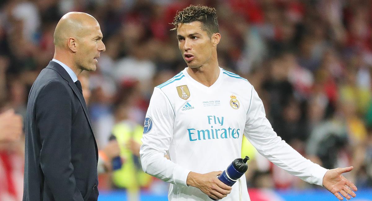Zidane y Cristiano podrían verse las caras en Madrid. Foto: EFE