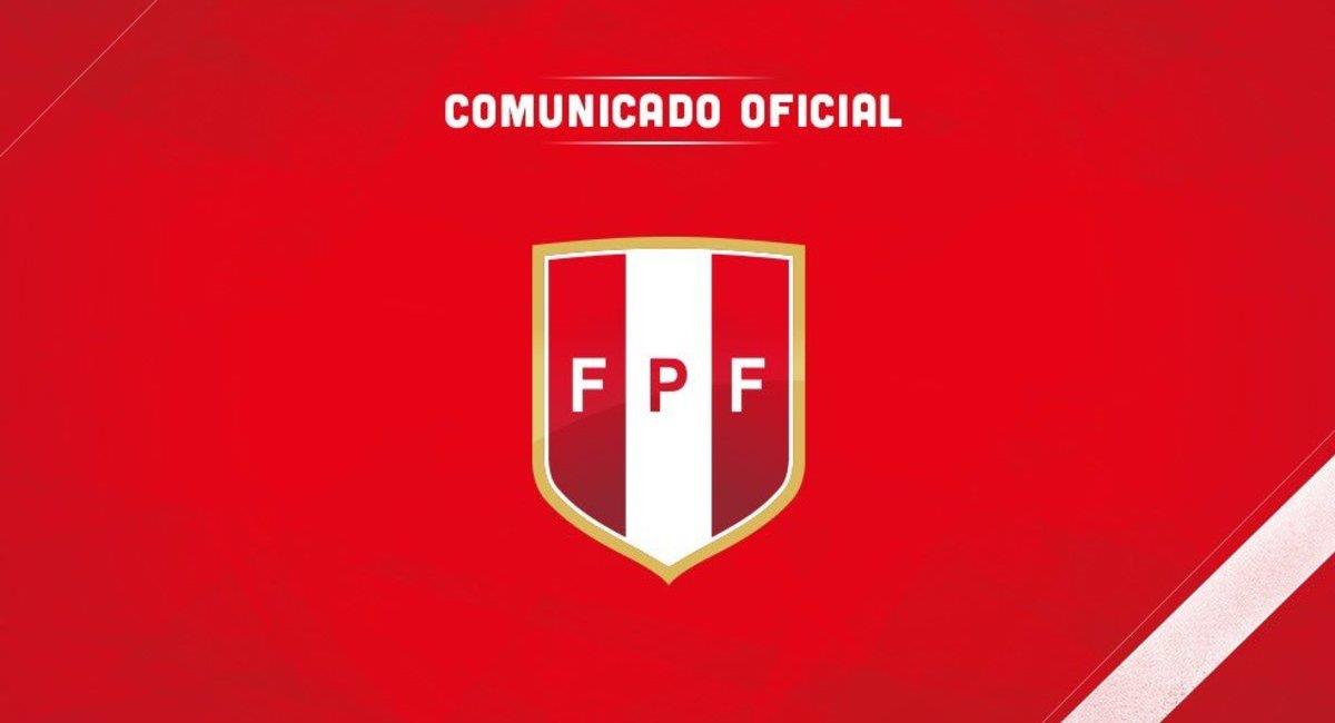 Comunicado FPF. Foto: Twitter FPF