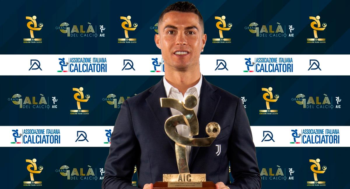 Cristiano ganó a Mejor Jugador de la temporada en la Serie A. Foto: Twitter @juventusfc