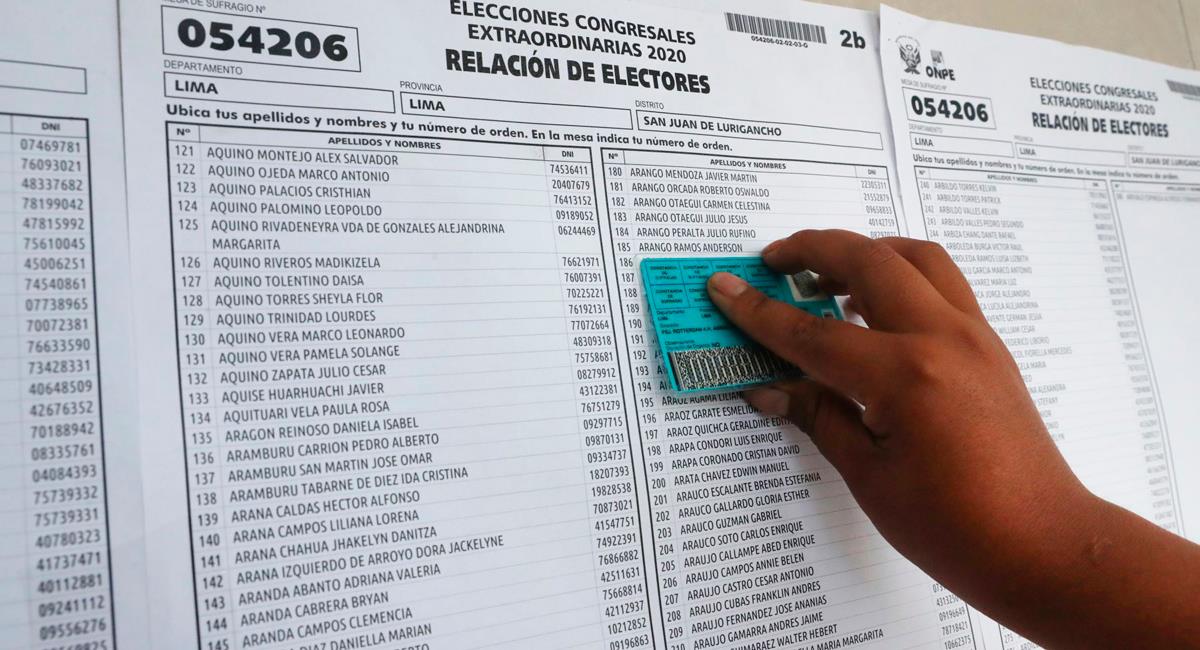 Elecciones presidenciales será el próximo 11 de abril. Foto: Andina Melina Mejía