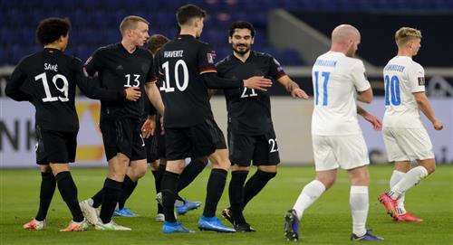 Alemania arrolló a Islandia 