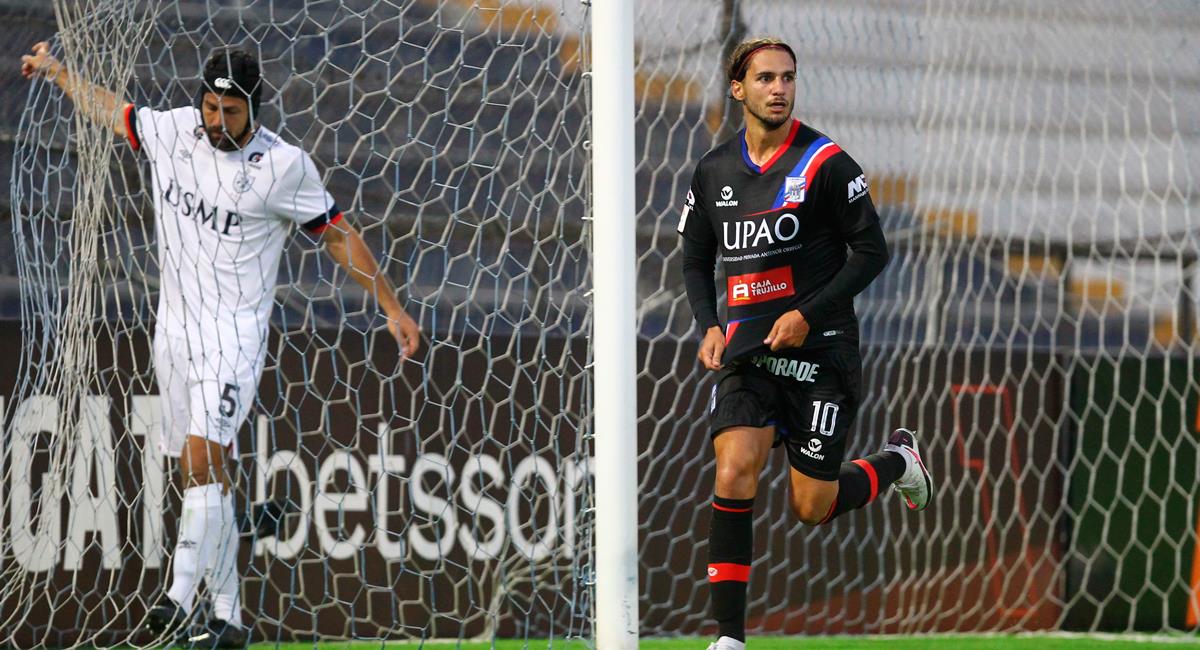 Felipe Rodríguez marcó un golazo a los 24 minutos. Foto: Twitter @LigaFutProf