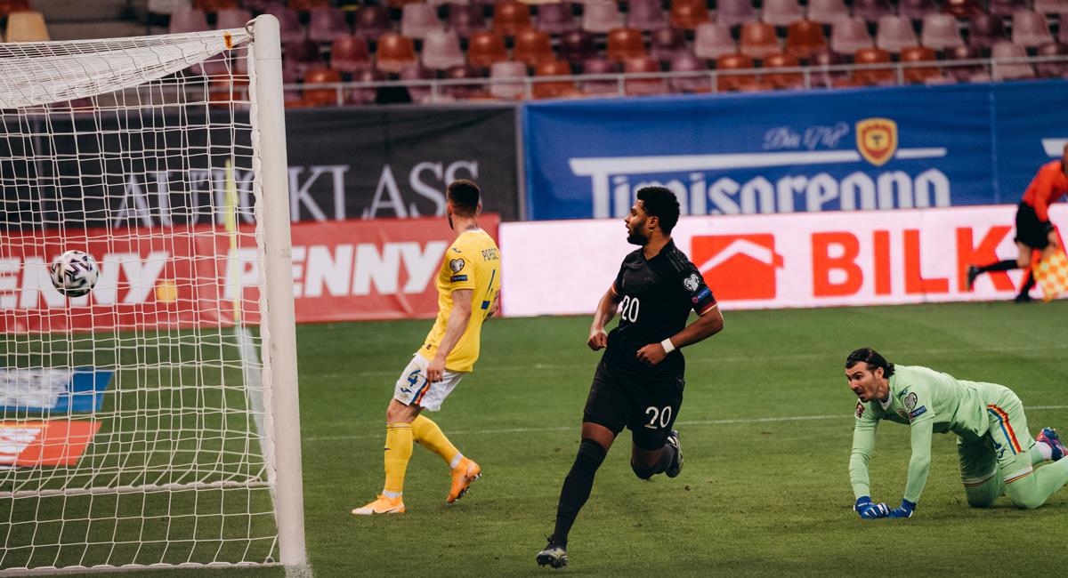 Serge Gnabry marcó el único gol a los 16 minutos. Foto: Twitter @DFB_Team_EN