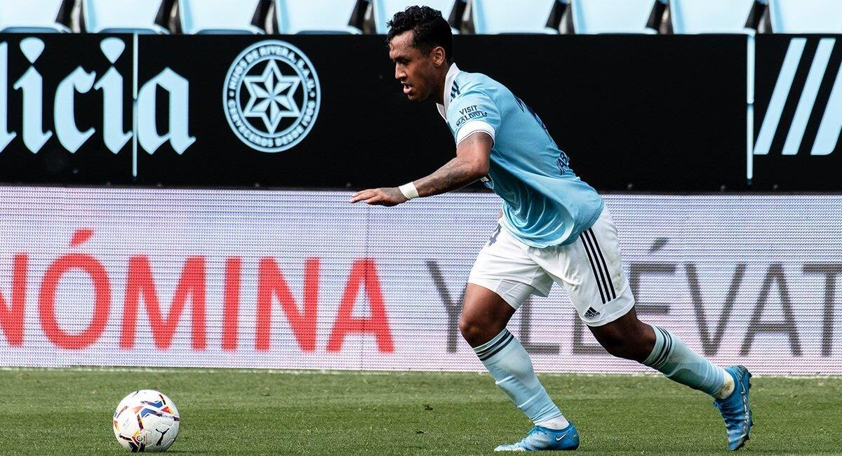 Renato Tapia jugó los 90 minutos. Foto: Twitter Celta de Vigo