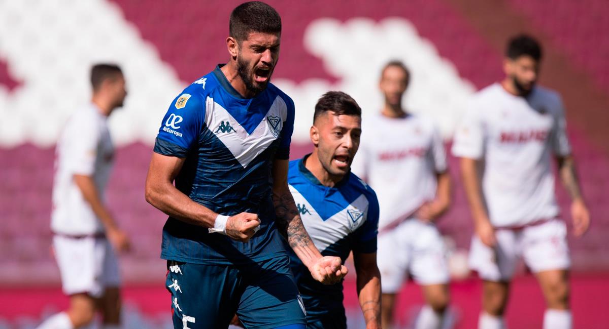 Vélez Sarsfield logró agónico triunfo ante Lanús y avanzó a los PlayOffs. Foto: Twitter @Velez