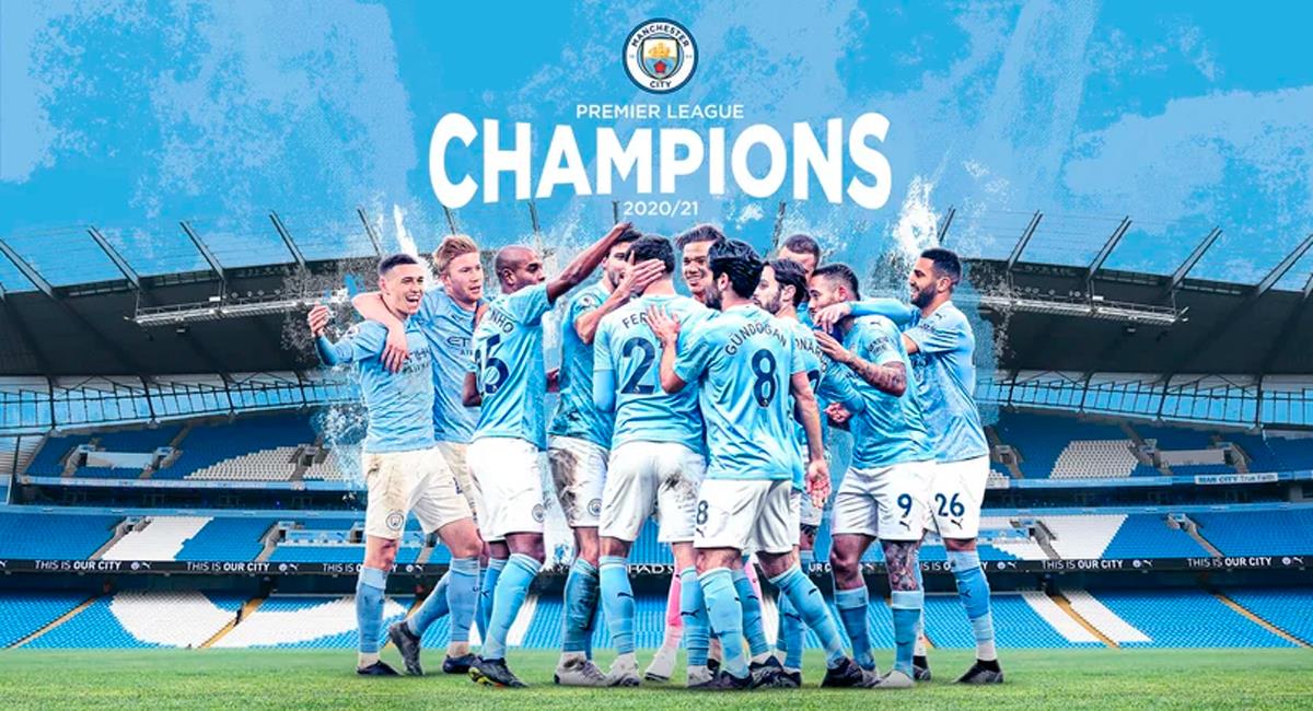 ¡La cima es 'celeste'! Manchester City se proclamó campeón de la