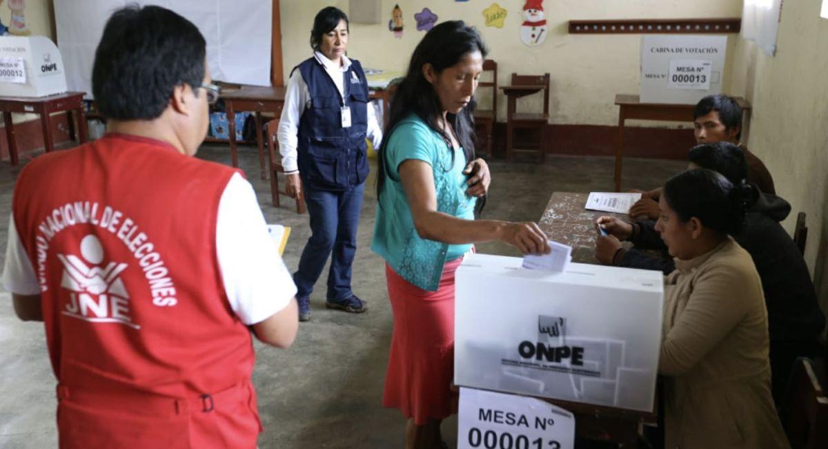 Los peruanos volveremos a acudir a las urnas el domingo 6 de junio. Foto: Andina