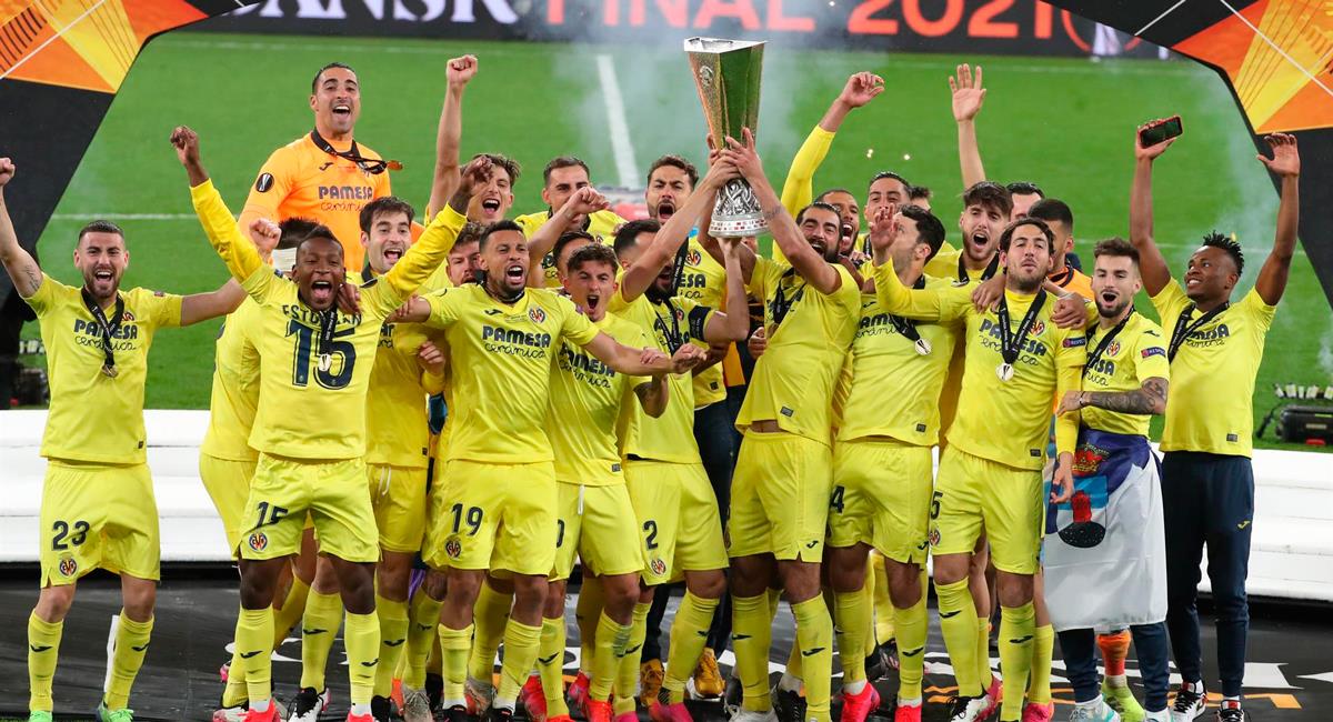 Villarreal es campeón por primera vez de la Europa League. Foto: EFE