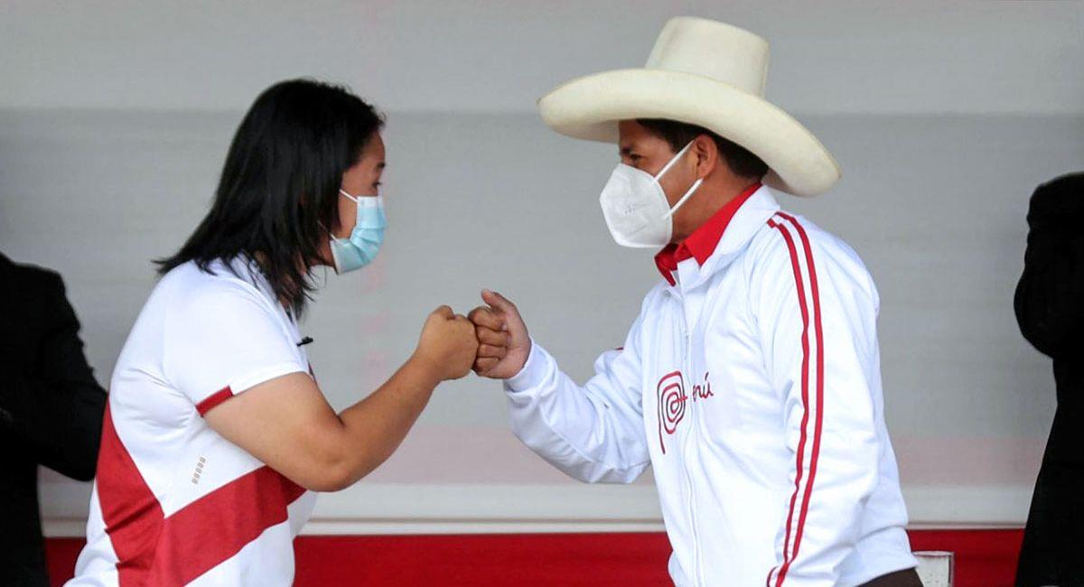 Pedro Castillo y Keiko Fujimori debatirán en Arequipa. Foto: Andina