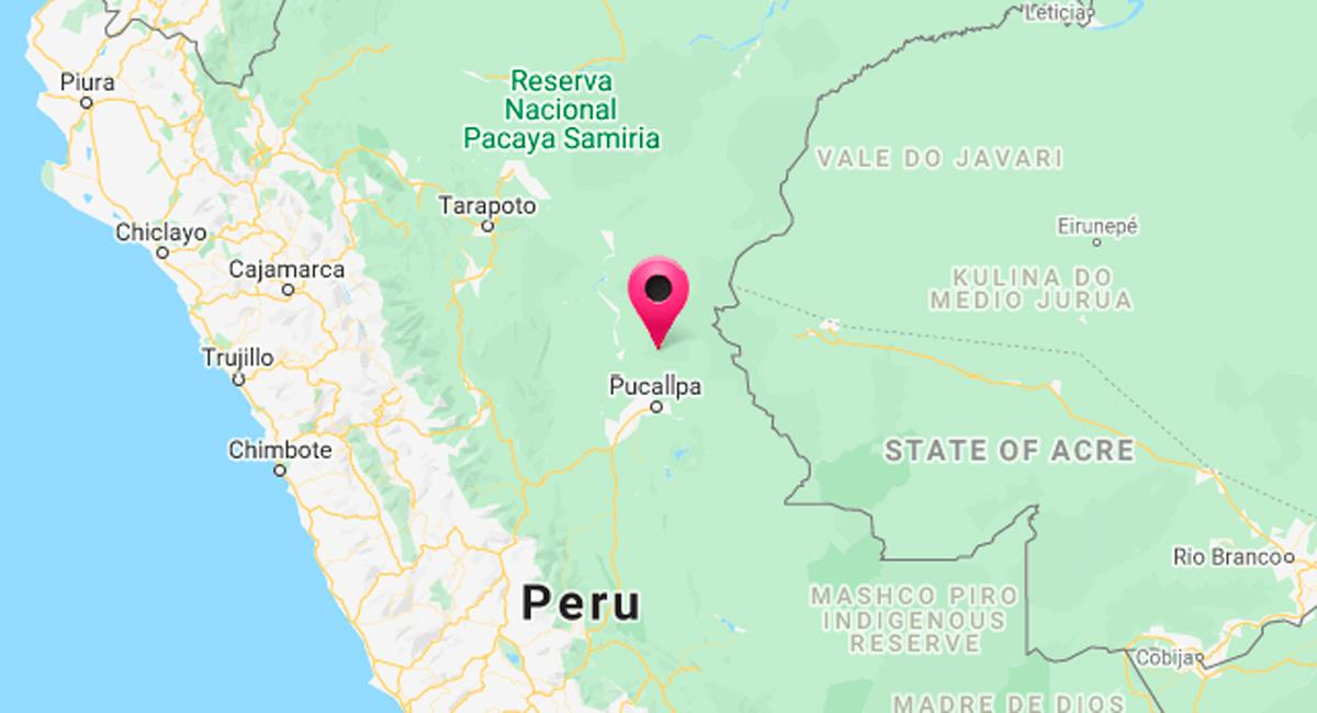 Sismo de magnitud 4.6 sacudió Pucallpa. Foto: Twitter @DHN_peru