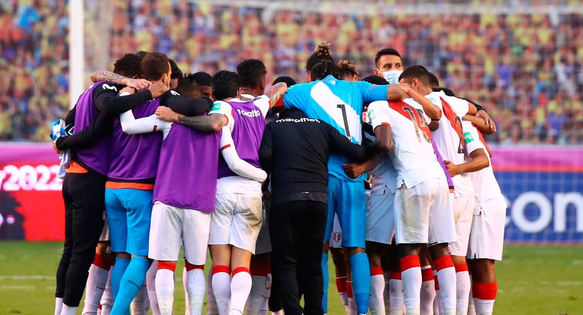 Selección Peruana venció 2-1 a Ecuador en Quito este martes. Foto: Twitter @SeleccionPeru
