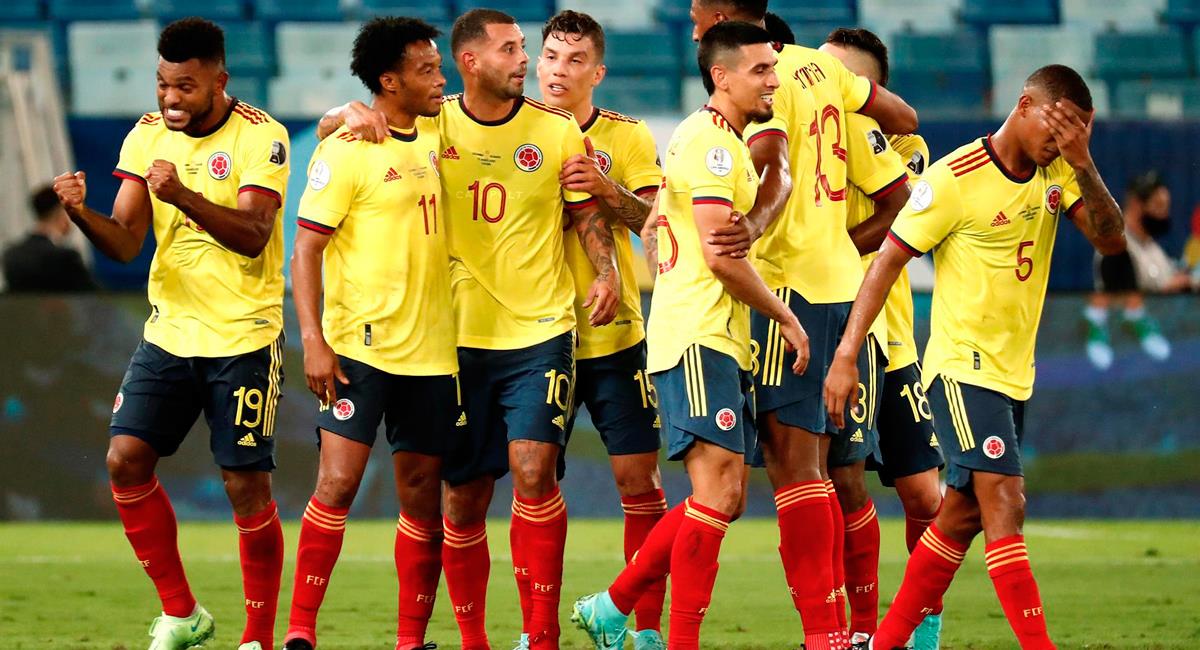 Edwin Cardona anotó el único gol del encuentro para Colombia. Foto: EFE