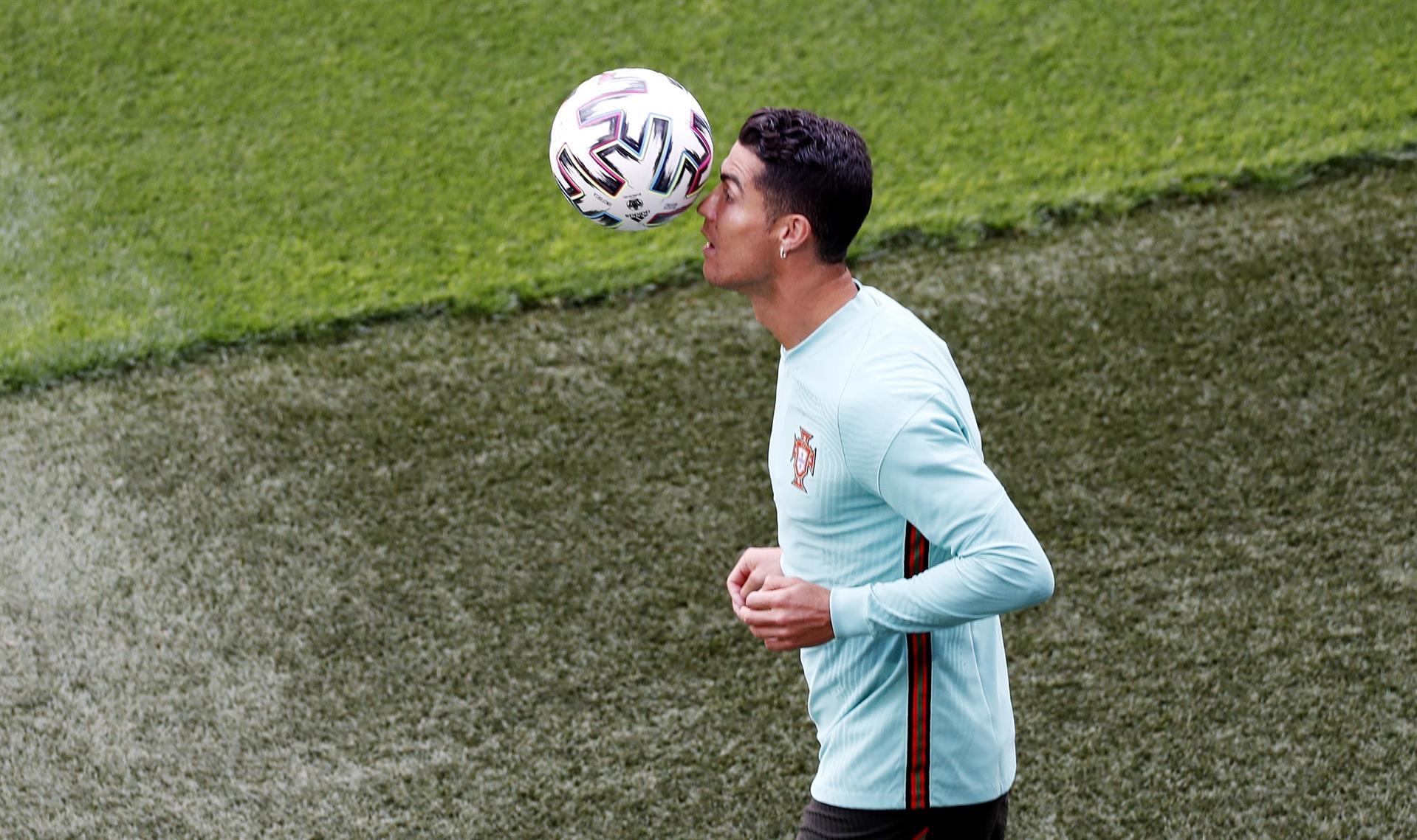 Cristiano Ronaldo no quiso hablar de su futuro en esta temporada. Foto: EFE