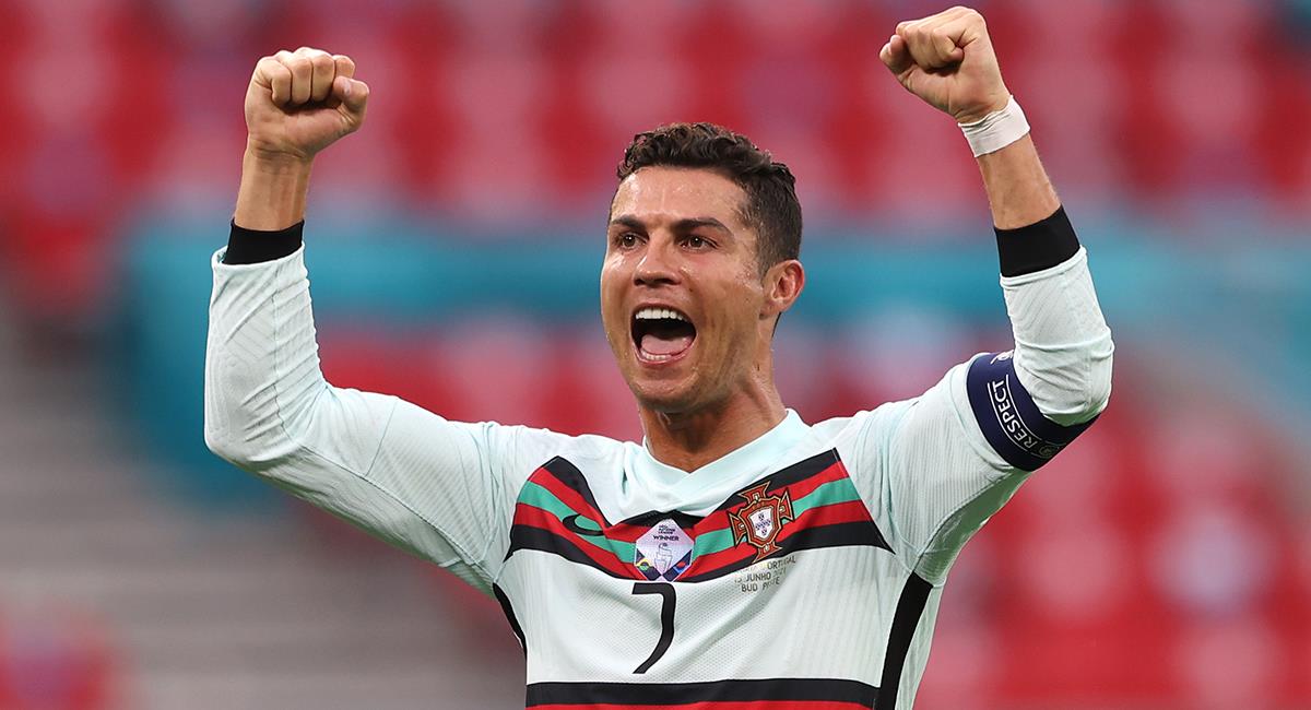 Doblete de Cristiano Ronaldo para goleada de Portugal. Foto: Twitter @EURO2020