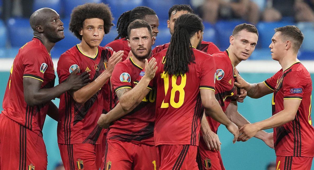 Bélgica sigue sumando victorias en la Eurocopa. Foto: EFE