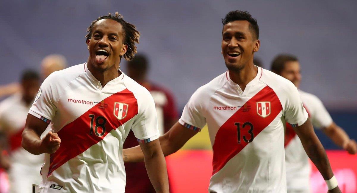 Perú derrotó a Venezuela. Foto: EFE