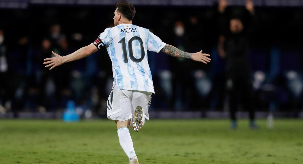 Messi brilló en el triunfo de Argentina. Foto: EFE