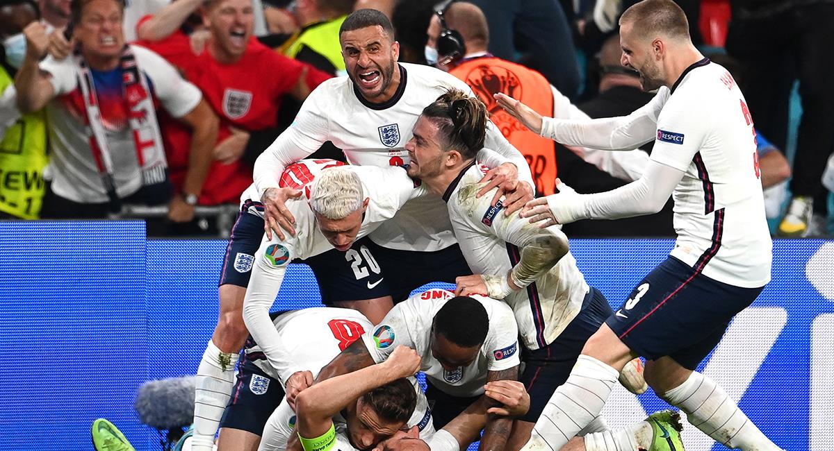 Inglaterra logró su pase a la final de la Euro 2020. Foto: EFE
